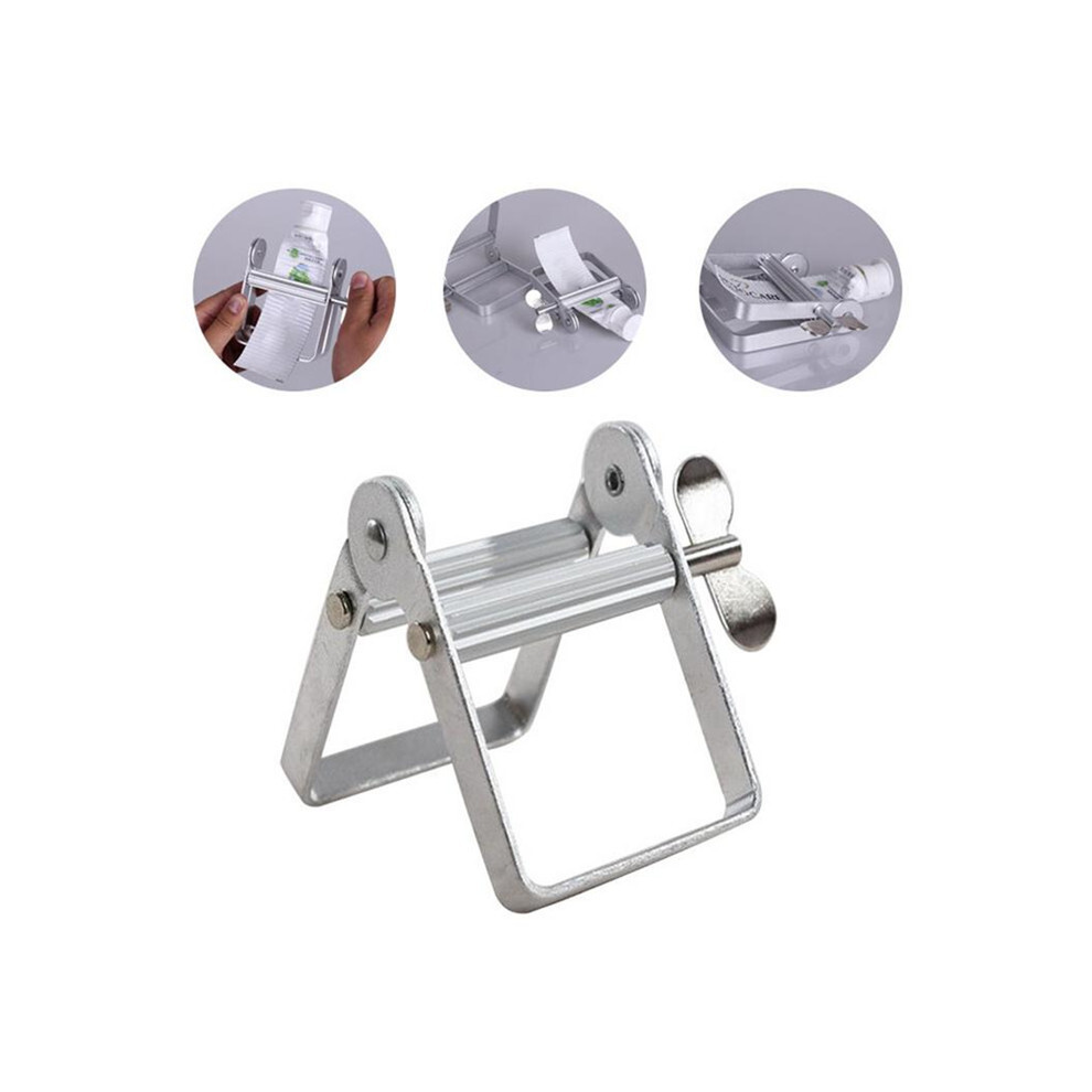 Lifeasy 1 Pcs (Silver) Aluminum Tube Squeezer, Metal Tube Squeezer Tool, Metal Toothpaste Squeezer For Squeezing Toothpaste, Paint, Hand Cream
