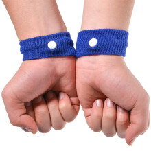 Braccialetto anti-nausea, fascia da polso anti-nausea, braccialetto anti-nausea con movimento di digitopressione naturale, bracciale anti-nausea