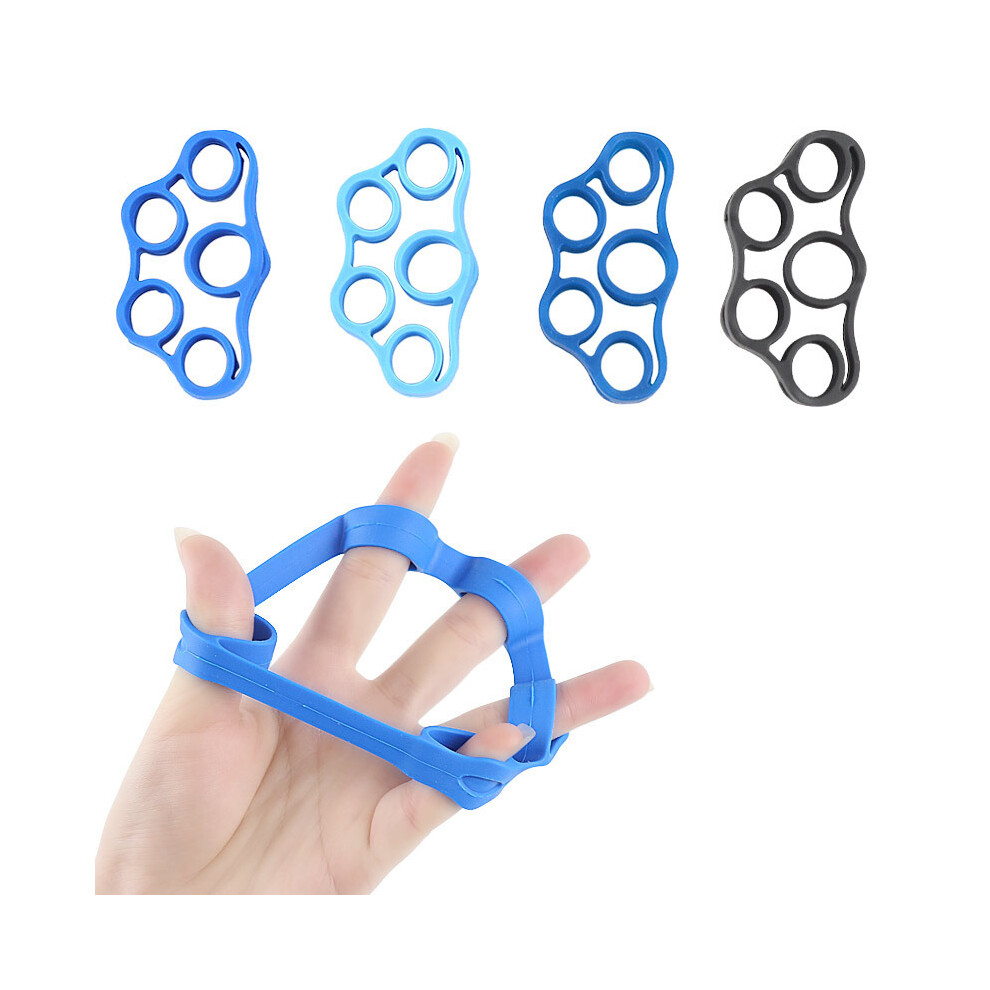 Lifeasy Set Of 4 Resistance Bands For Arthritis, Carpal Tunnel, Guitar And Rock Climbing Relief