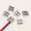 15PCS Double Metal Pencil Sharpener for Graphite Pencils Silver 3