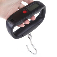 1 PZ Bilancia elettronica portatile per bagagli, Mini bilancia per bagagli con gancio, Bilancia digitale per bagagli con display LCD, Sensore ad alta