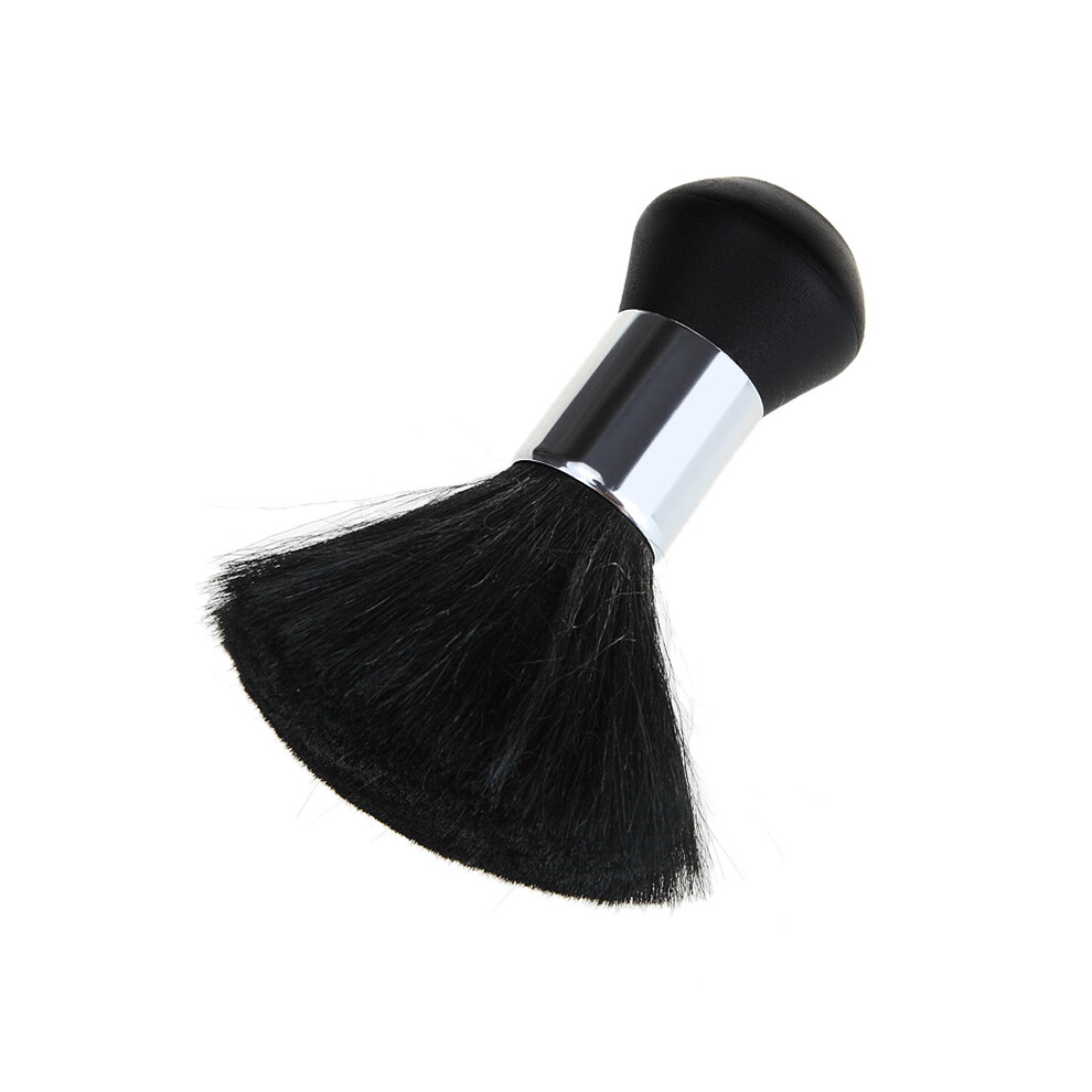Lifeasy Black 2Pcs Hairdressing Neck Brush - Professional Ultra Soft Barber Brush Neck Brooms Hair Brush For Salon, Barber, Hairdressers