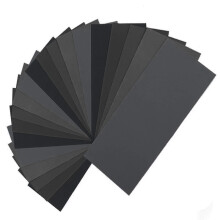 36 stuks schuurpapier, 120-3000 korrel, nat/droog schuurpapier, 9 x 3,6 inch, gebruikt voor het polijsten van metaal, hout, natte auto's (36 stuks sch