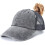 Mesh Distressed Black - Women's Washed Cotton Baseball Cap 1