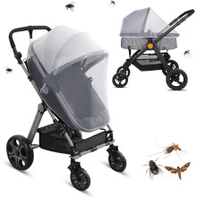 Universal-Moskitonetz für Kinderwagen, Autositz, Schirmbett, Insektenschutz für Babys, Kinder
