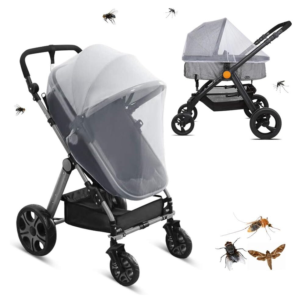 Lifeasy Universal Stroller Mosquito Net For Pram, Car Seat, Umbrella Bed, Insect Protection For Babies, Children