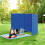 Outsunny Outsunny Camping Windbreak Portable Wind Blocker Privacy Wall, 4.5m x 1.5m 1