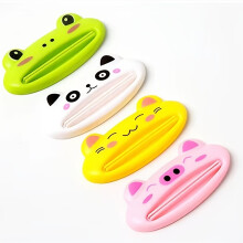 1pc Cartoon -Form -Kunststoff -Zahnpasta -Spender, Cartoon Manual Zahnpasta Squeezer