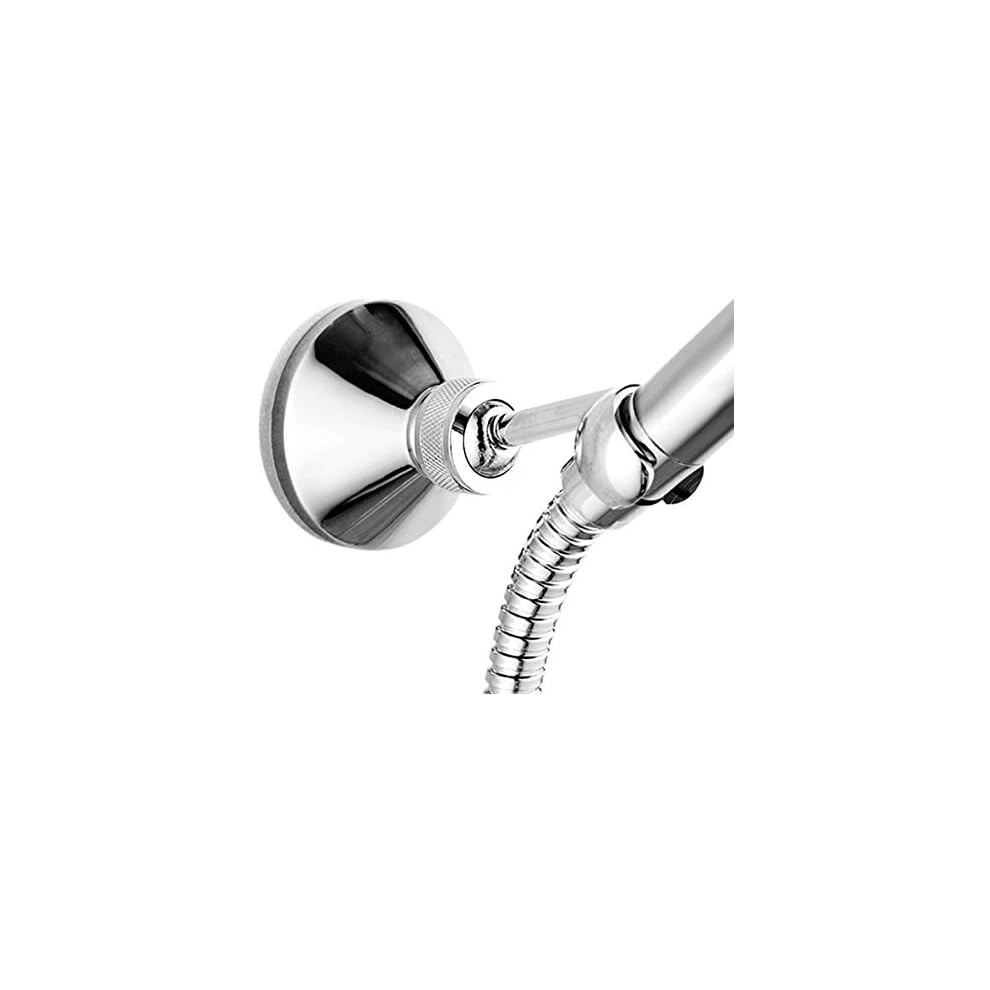 Shower Head Holder, Adjustable Cooper Shower Bracket Chrome Plated Handheld Shower Wall Bracket For Standard Shower Hose 9469042674517