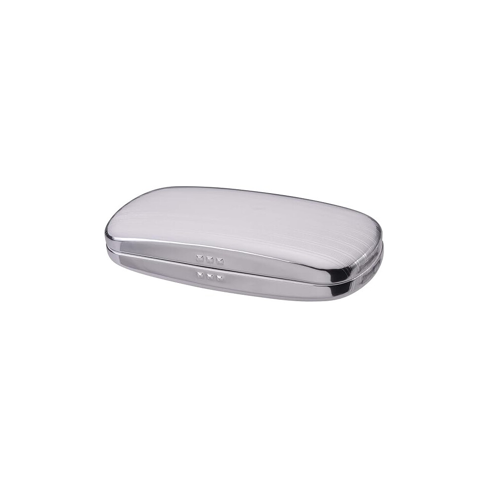 Lifeasy Sunglasses Case Striped Aluminum Hard Shell Metal Spectacles Box Eyeglasses Case For Women & Men