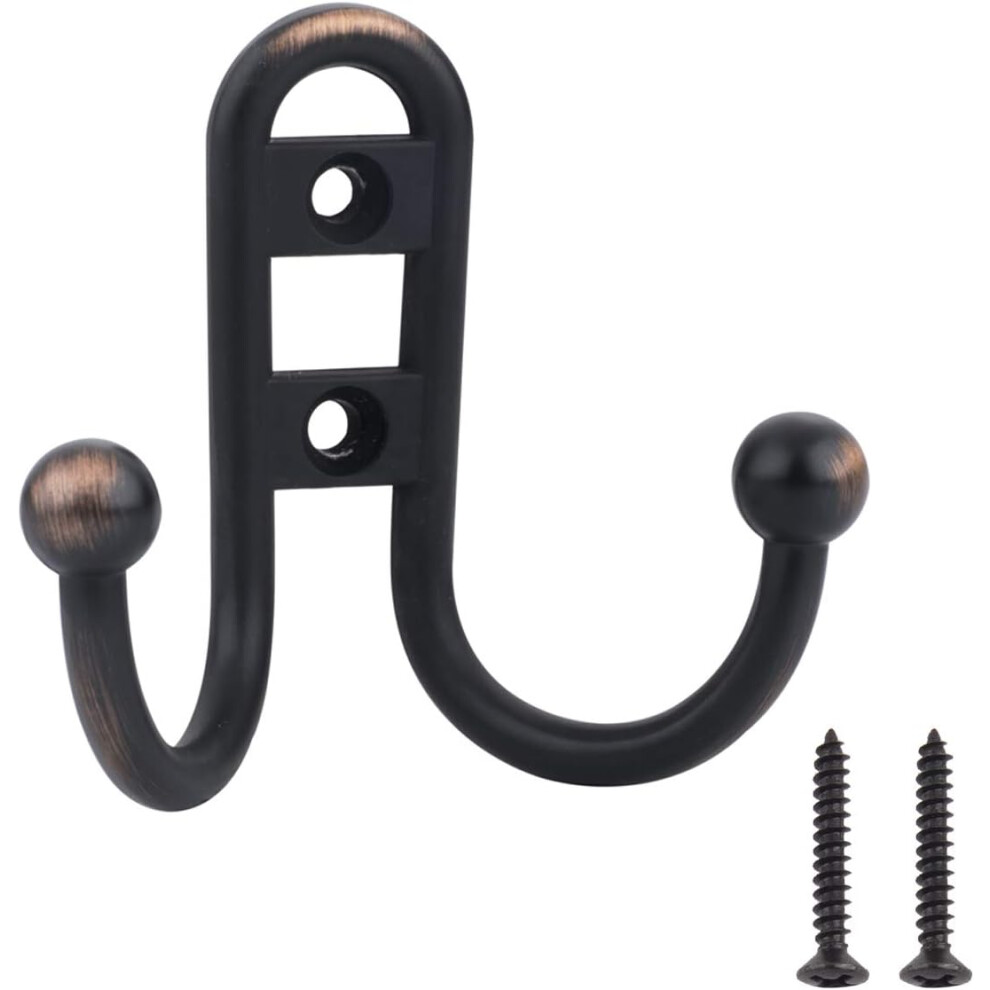Basics Robe Hook, Geolied Brons