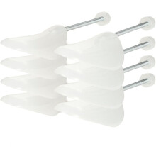 paia di tendiscarpe in plastica, tendiscarpe, tendiscarpe, trasparente