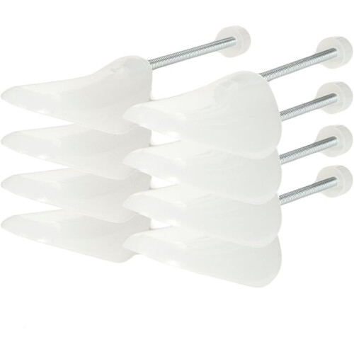 paia di tendiscarpe in plastica, tendiscarpe, tendiscarpe, trasparente