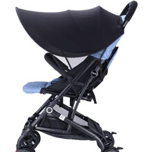 Copertura parasole universale per passeggino, carrozzina, parasole, tenda da sole, tenda da sole, parasole, protezione UV, ombrello, antivento, imperm