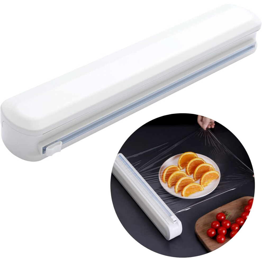 Distributore Di Pellicola Trasparente Taglierina Per Fogli - Accessori Per Ristoranti Taglierina Organizzatore Per Taglierine Adatto A Larghezze Infer