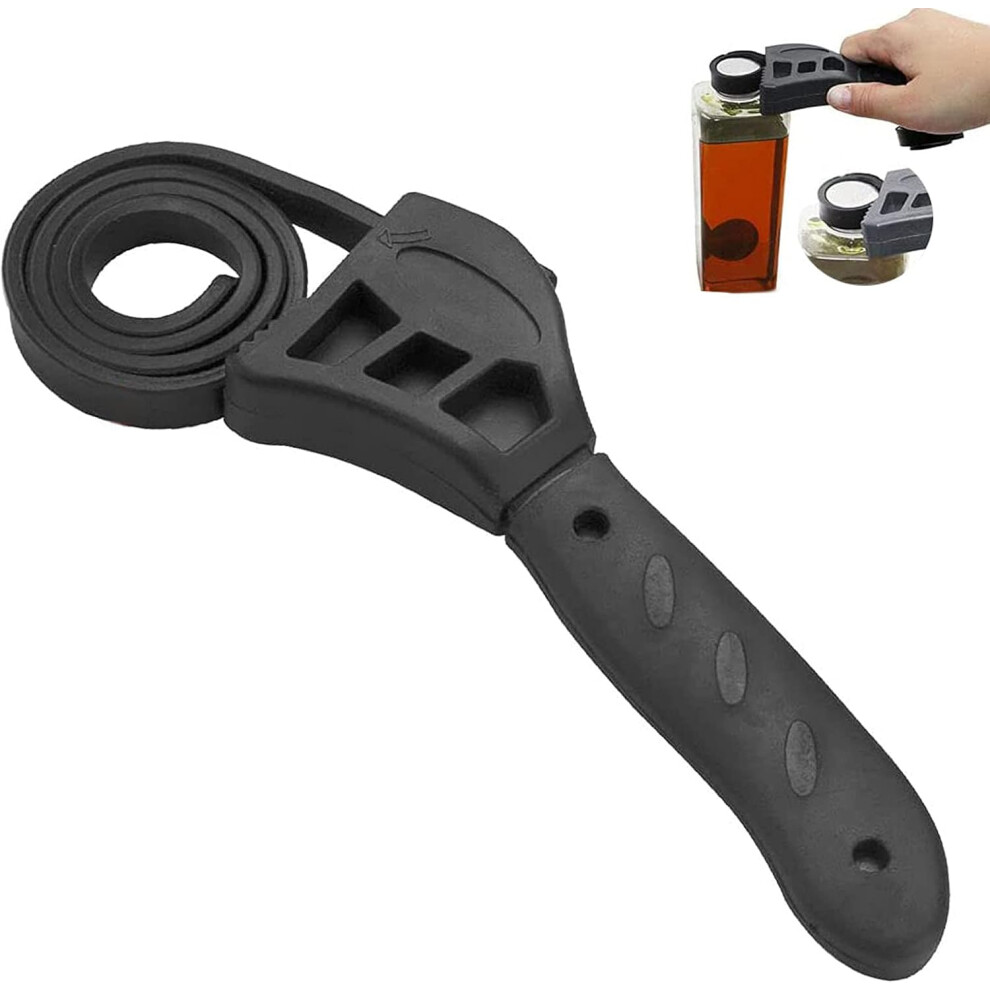 6" Multifunctional Rubber Wrench, Rubber Fastener And Loosener Tool, Plumbing Tool Filter Wrench, Oil Filter Strap Wrench 9469042680945