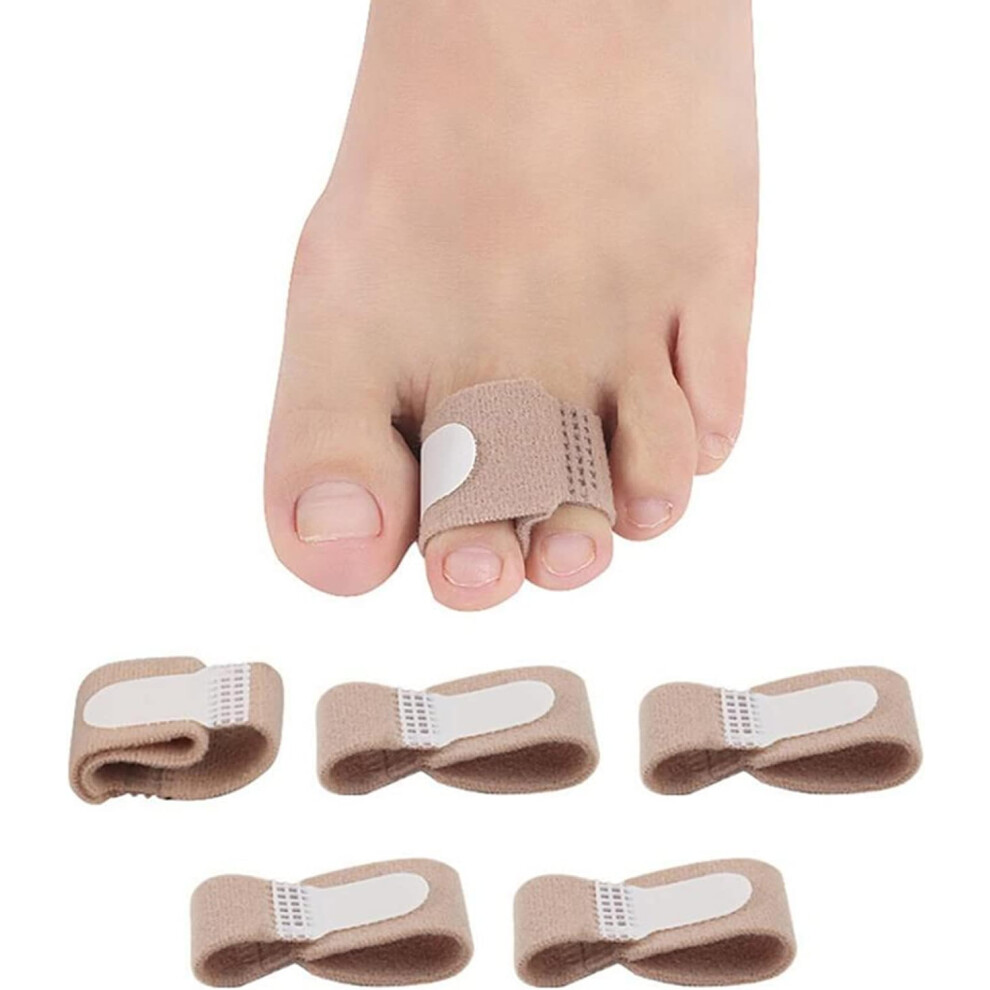 Lifeasy Toe Straps, Toe Straightener, Toe Protector, Toe Correctors, Toe Protector, For Correcting Hammer Toes, Bent Toes, Overlapping Toes, 5Pcs Size