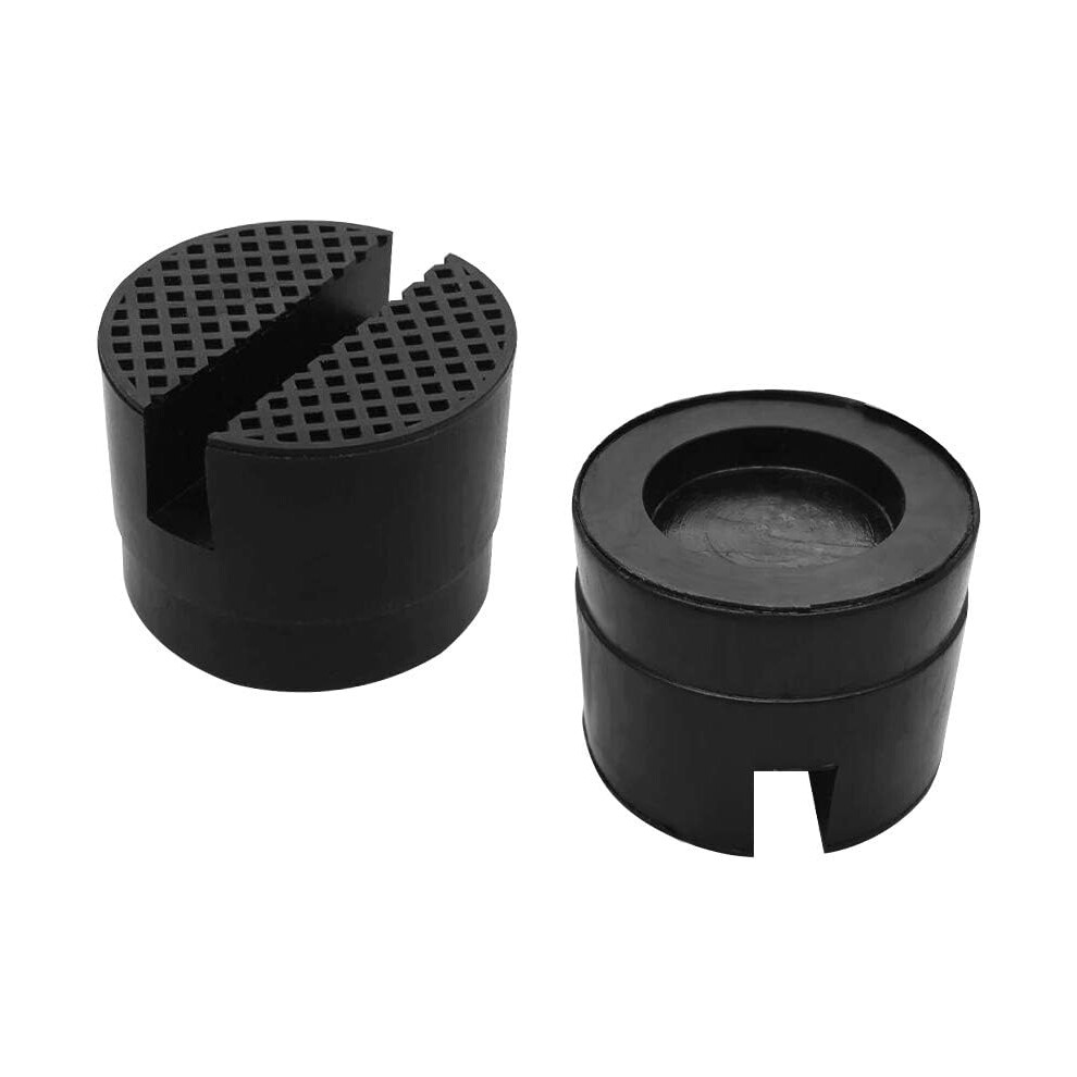 Bloc de protection en caoutchouc pour cric, 2 pièces, coussinet universel pour cric hydraulique automatique, 5 cm