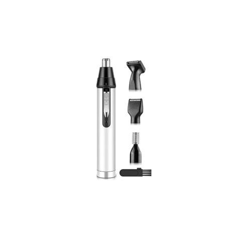 4 in 1 USB Rechargeable Electric Nose and Ear Hair Trimmer, Painless and Professional Eyebrow Trimmer for Men and Women
