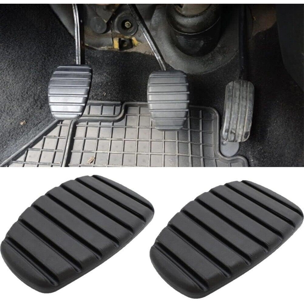 Clutch And Brake Pedal Rubber Cover, Pedal Mat Cover For Megane Laguna Clio Kango Scenic 9469042683380