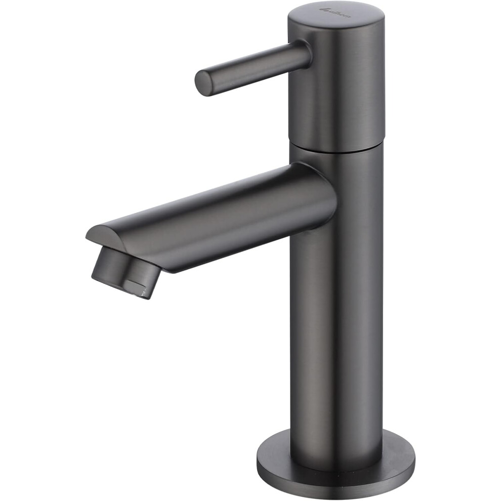 Robinet mitigeur de salle de bain en laiton, eau froide uniquement, durable, lavable à la main pour le nettoyage ou le remplacement