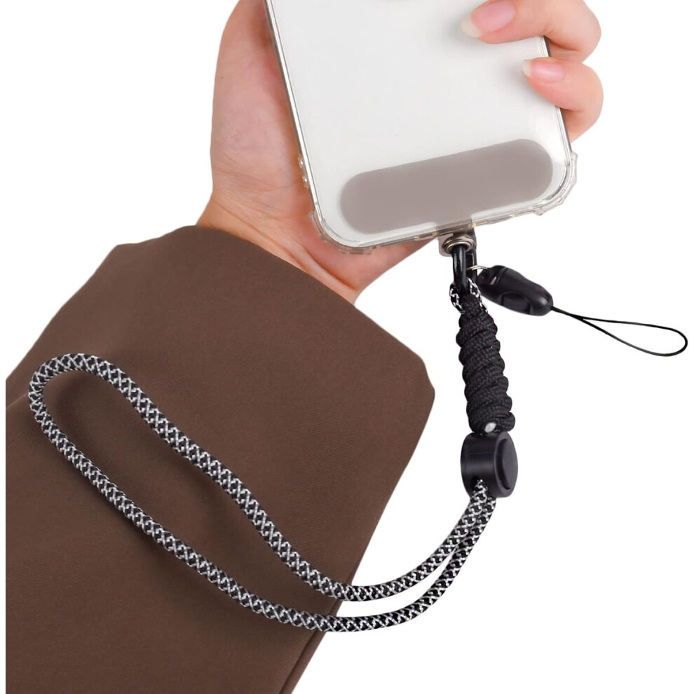 Compatible With Universal Cell Phone Lanyard Portable Wrist Lanyard Adjustable Anti-Lost Phone Wrist Straps Lanyard Compatible With All Smartphones-Bl 9469042684141