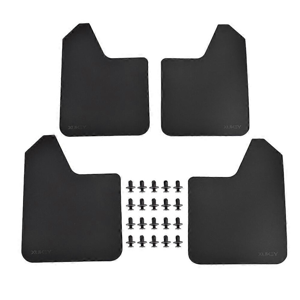 (4Pcs-Set ) Mud Flaps Mudflaps Splash Guards Mudguards Fender Flares For Subaru Impreza Wrx Sti Xv Brz Scion Fr-S Forester Sf Sg Sh Sj Sk Xt Black 5014561752150