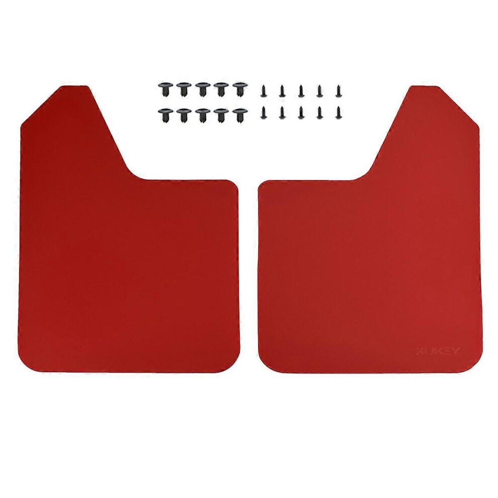 (2Pcs-Set ) Mud Flaps Mudflaps Splash Guards Mudguards Fender Flares For Subaru Impreza Wrx Sti Xv Brz Scion Fr-S Forester Sf Sg Sh Sj Sk Xt Red 5014561752129