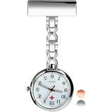 Orologio con spilla da infermiera Orologio medico Orologi da tasca appesi Orologio al quarzo per dottori Regalo per madre Padre Uomo Donna Ragazzo Rag