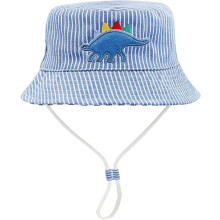 Sombrero para el sol para ni?os (52 cm), gorra de playa para beb?s, sombrero de pescador para ni?os y ni?as, sombrero de pescador de ala ancha de algo