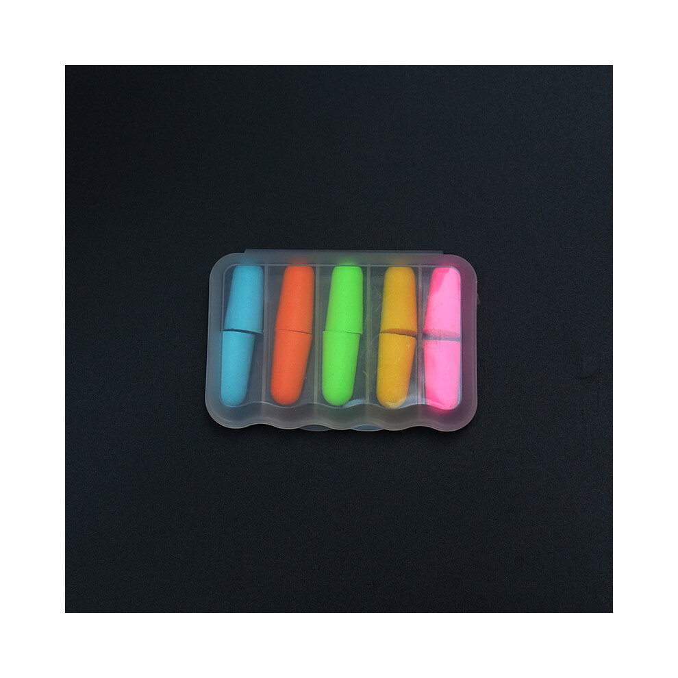 5 Pairs Earplugs, Noise Canceling Earplugs, Soft Foam Earplugs For Sleep, Reusable Earplugs For Sleeping, Working, Traveling, Reading 9469042694256