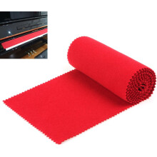 Rosso - Copertina morbida per tastiere pianoforte a 88 tasti, per tastiere elettroniche, pianoforti digitali