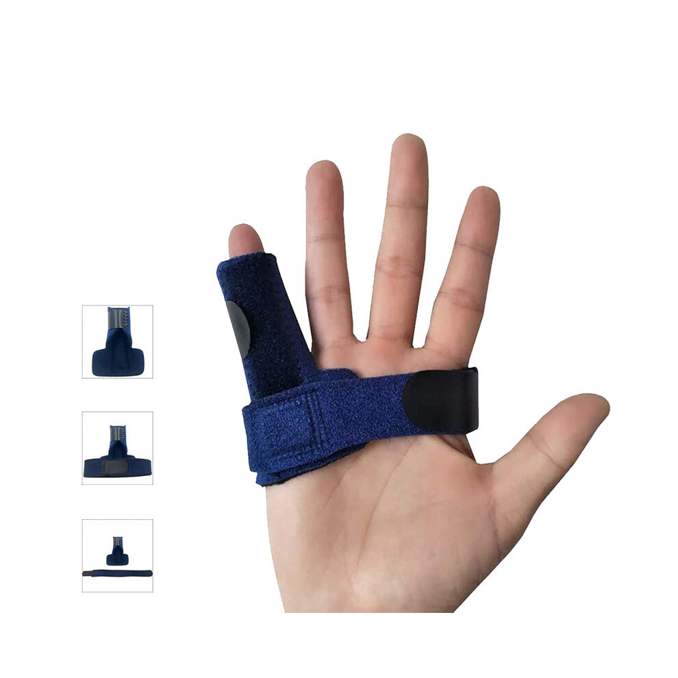 Lifeasy Trigger Finger Splint, Adjustable Finger Splint For Finger Deformity And Fractured Broken Finger Knuckle, To Relieve Finger Jamming, Snapping, Bending