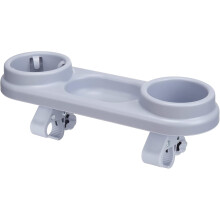 3-in-1 Stroller Cup Holder with Snack Holder, Universal Stroller Snack Catcher and Drink Holder for On-the-Go Snacks, Stroller Snack Tray for Mom and