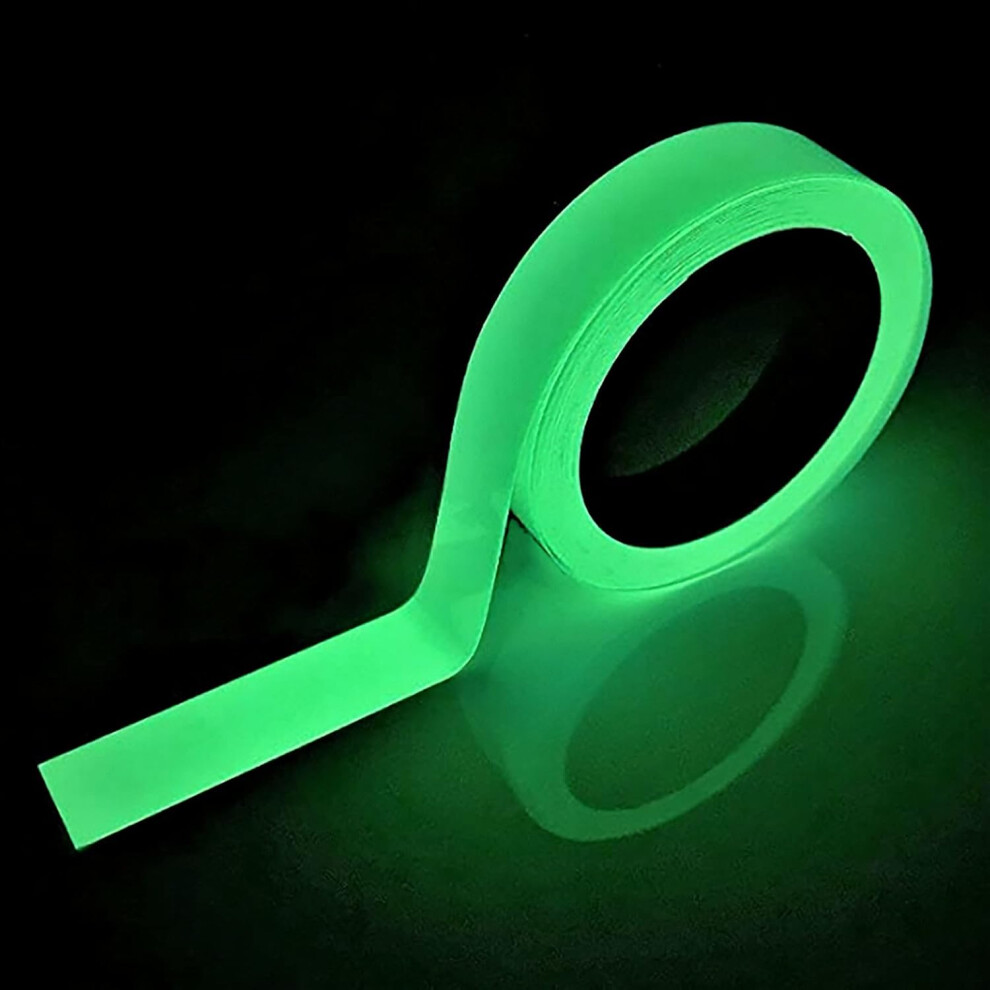 Fluorescent Tape - 10Mm X 10M - Glow In The Dark Reflective Tape 9469042697691