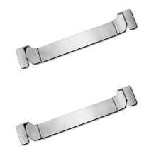 2 stücke Edelstahl Grillplatte Spachtel Halter, BBQ Werkzeug Halten Rack Für Blackstone C 150*25*1mm
