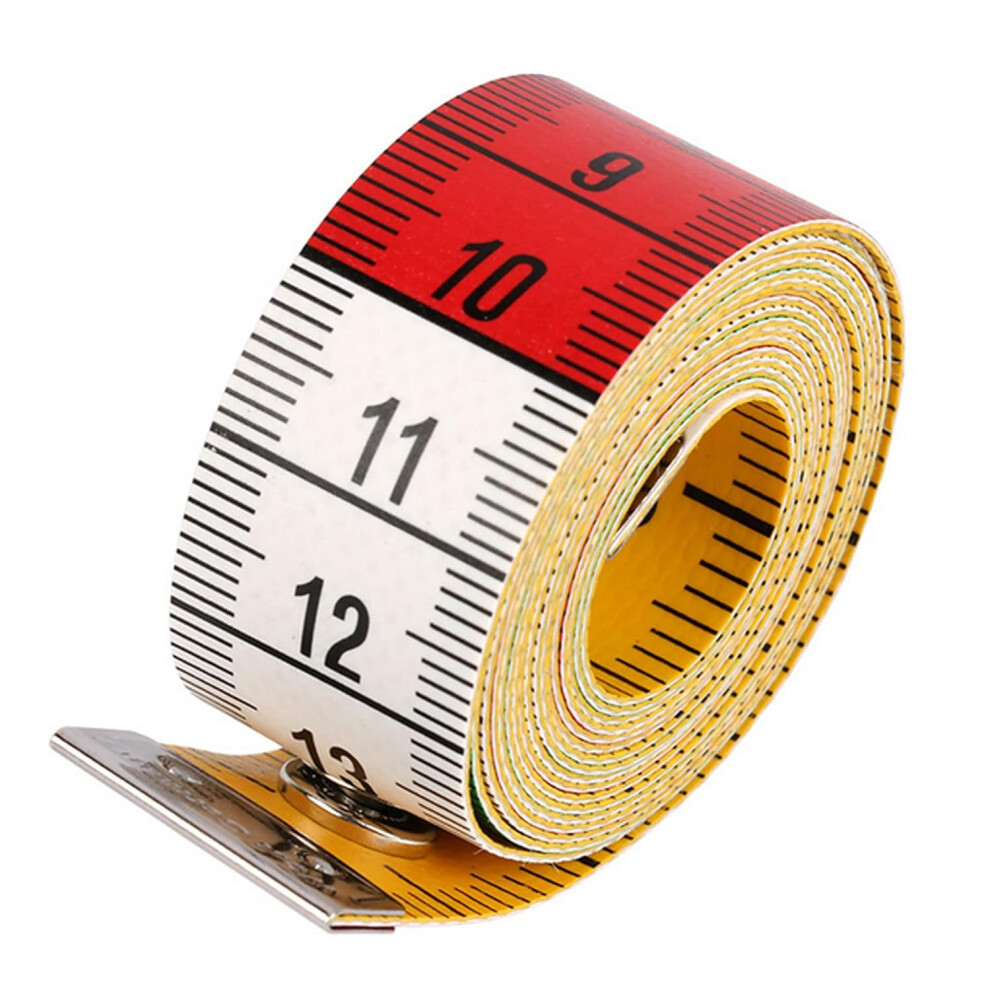 Double Sided Dressmaker Tape Measures, Soft 1.5m 60 Inch Tailor Tape Measure Dressmaker Cloth Ruler (1)