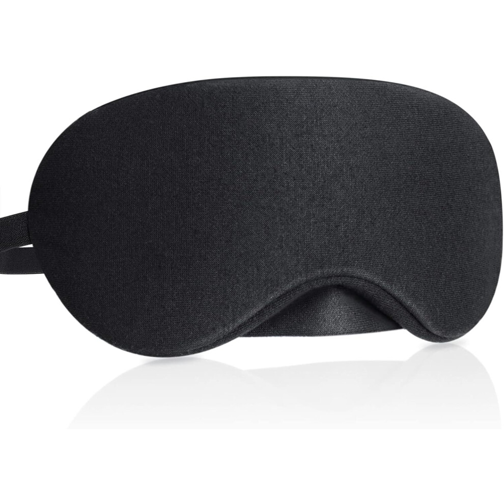 Lifeasy Light Night Mask, Sleep Mask For Men And Women, Anti- Travel Mask Upgraded Design Ultra-Soft And Comfortable Eye Mask With Ear Plugs & Travel Pouch