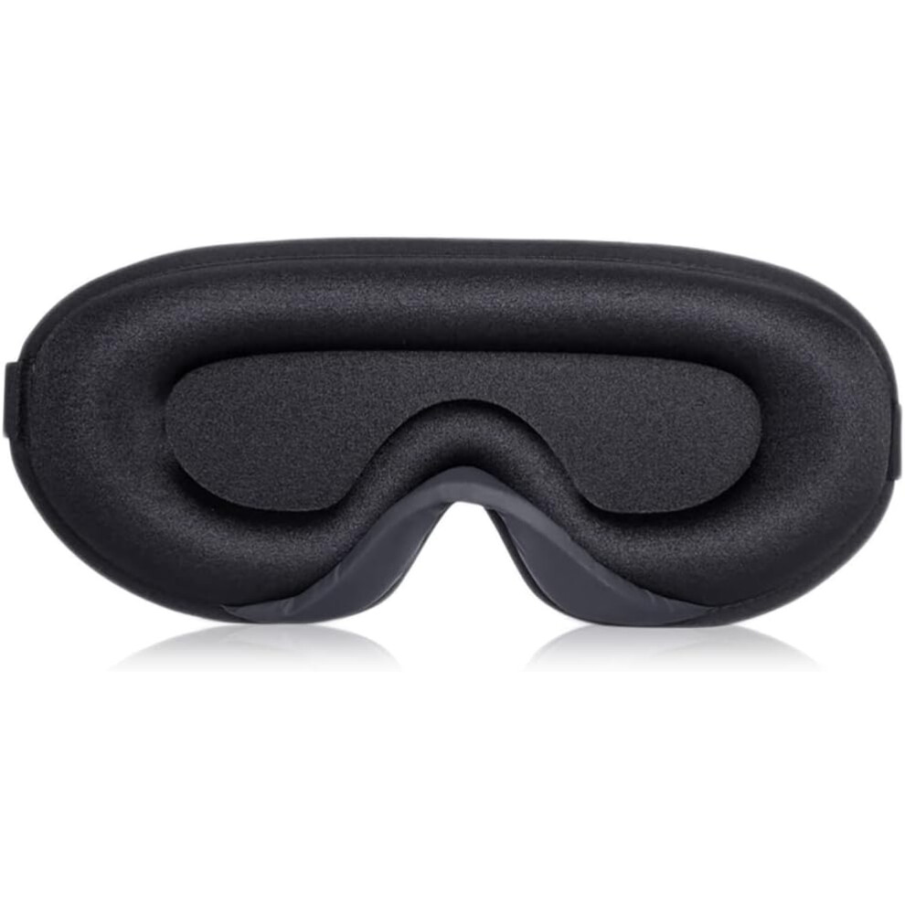 Lifeasy Black/Light Blocking Eye Sleep Mask - 3D Out Sleep Mask For Men And Women - Night Mask For Travel, Nap, Sleep All Night