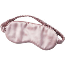 (Rosa) M?scara para dormir de seda pura natural para ojos, 19 momme, parche de seda morera para ojos, suave y c?moda, opaca, para mujeres, hombres y a