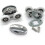 4er-Set Duschtürrollen – zwei Räder – oval – Schmetterlingsform (25 mm) 2