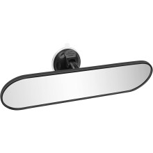 Car Rearview Mirror, Universal Car Interior Rearview Mirror with Suction Cup, Wide Angle Rear View Mirror Auto Interior Car Anti-glare Rear View Mirro