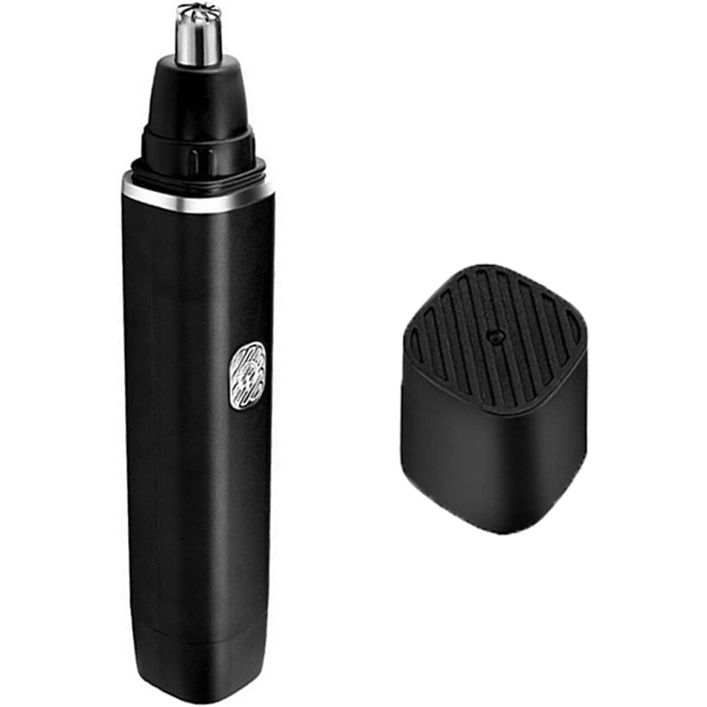Lifeasy Black Nose Ear Hair Trimmer, Electric Nose And Ear Hair Trimmer, 6000Rpm, Painless Eyebrow Trimmer And For Men And Women(Black)