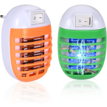 Repelente de mosquitos UV, l?mpara repelente de mosquitos el?ctrica UV, matamoscas, matamoscas con matamoscas de 4 W, repelente de insectos el?ctrico,