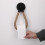 Vintage toilet paper holder Black 5