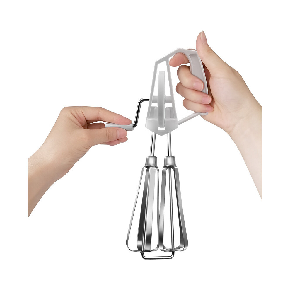 Lifeasy Manual Egg Beater Or Manual Kitchen Whisk In Stainless Steel