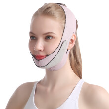 Cintur?n adelgazante facial en forma de V para mujer, correa para el ment?n, antiarrugas, para mantener el ment?n joven y las mejillas delgadas
