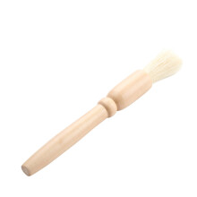 Wooden Pastry Brush - Basting Cooking Brush - Ideal for Applying Oils, Glazes, Milk And Egg Yolk- 2cm x 2cm x 18.5cm