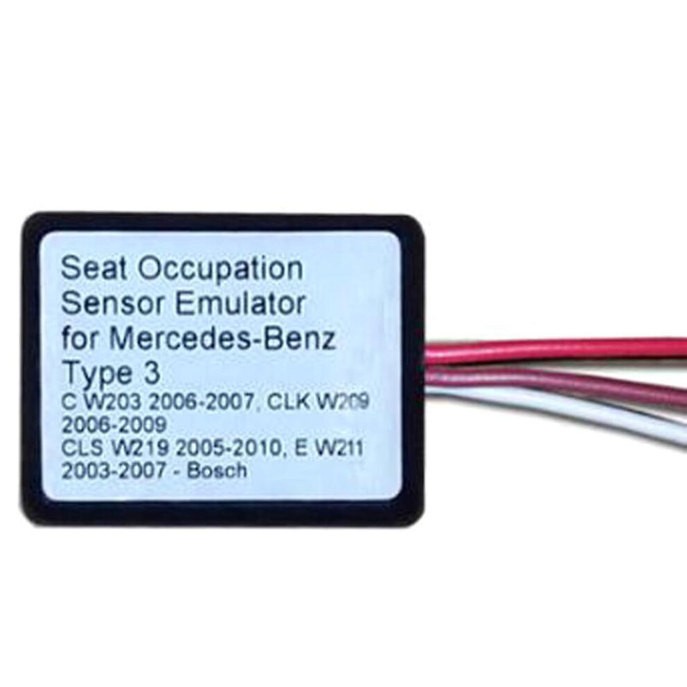 (Type 3) Fit For W220 W163 W210 W203 W168 W639 Auto Seat Occupancy Occupation Sensor 5014561755663