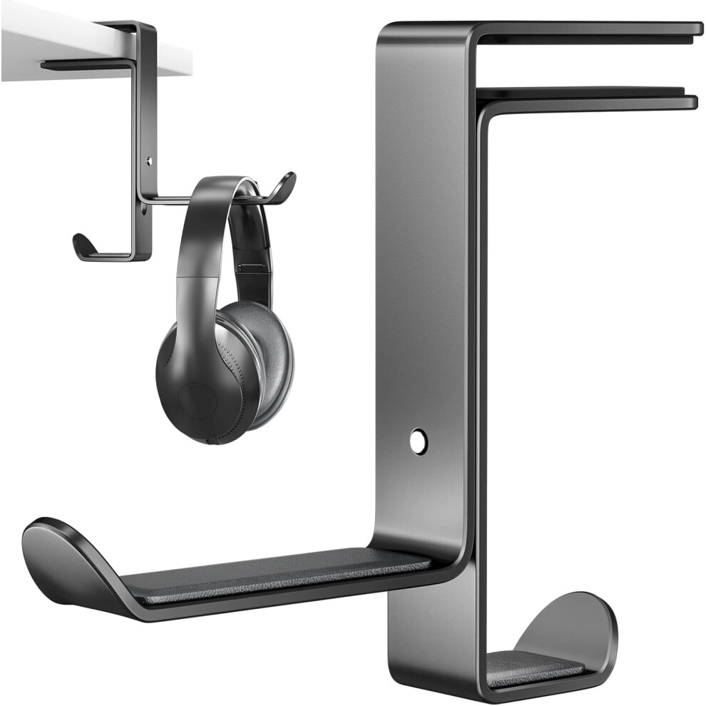 Desktop Gaming Headset Stand, Multi-Function Headset Holder With Cable Organizer, Adjustable Gaming Headset Stand For All Bluetooth Gaming Headsets, K 9113374514552